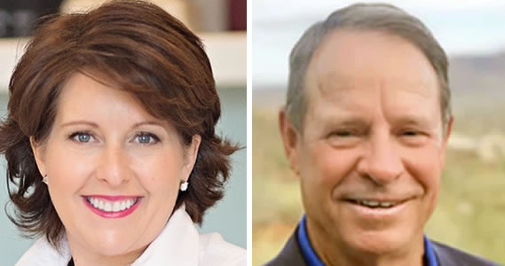 Lisa McLeod and Richard Hodge